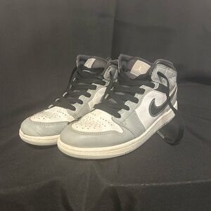 Nike Kids' Jordan High-Top Sneakers - Black and Gray